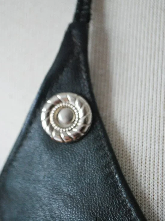 Leather Concho Bra top - Picture 4 of 6